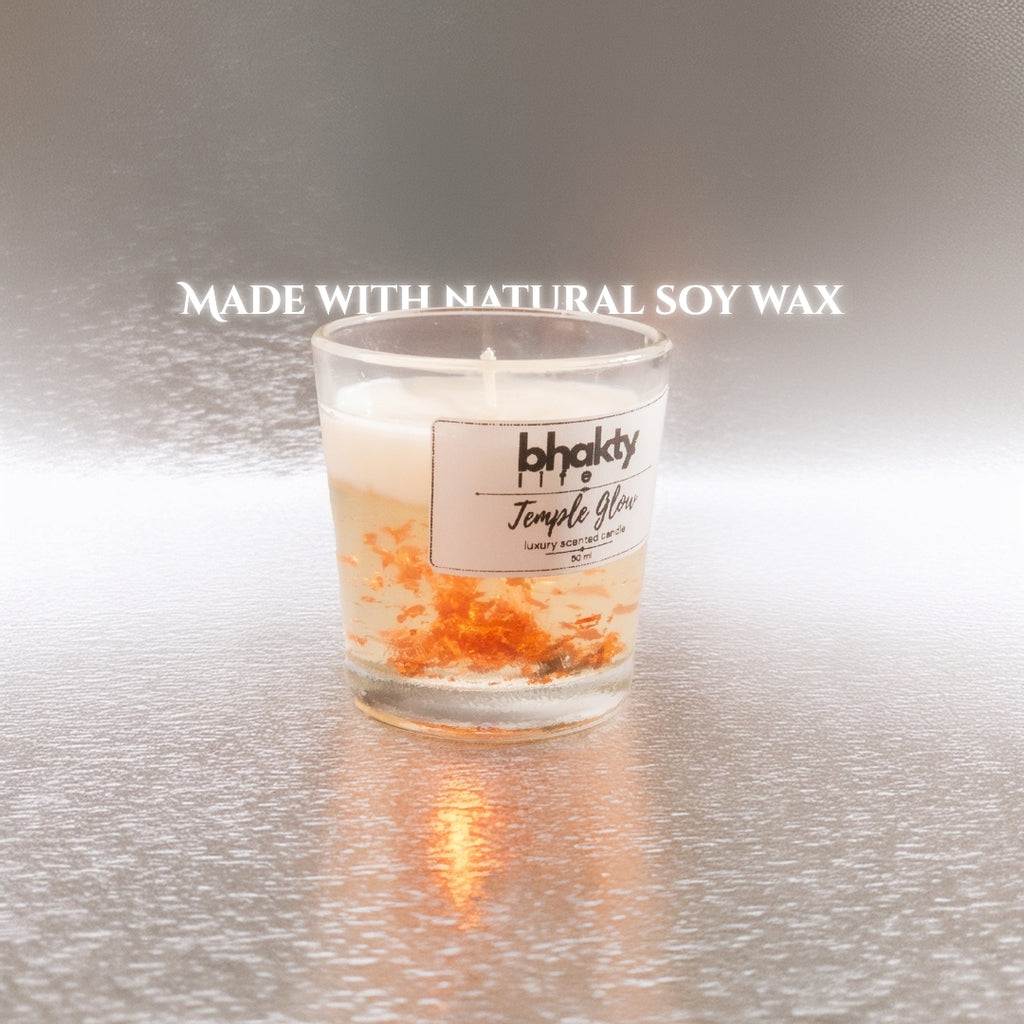 Temple Glow. Scented Candle