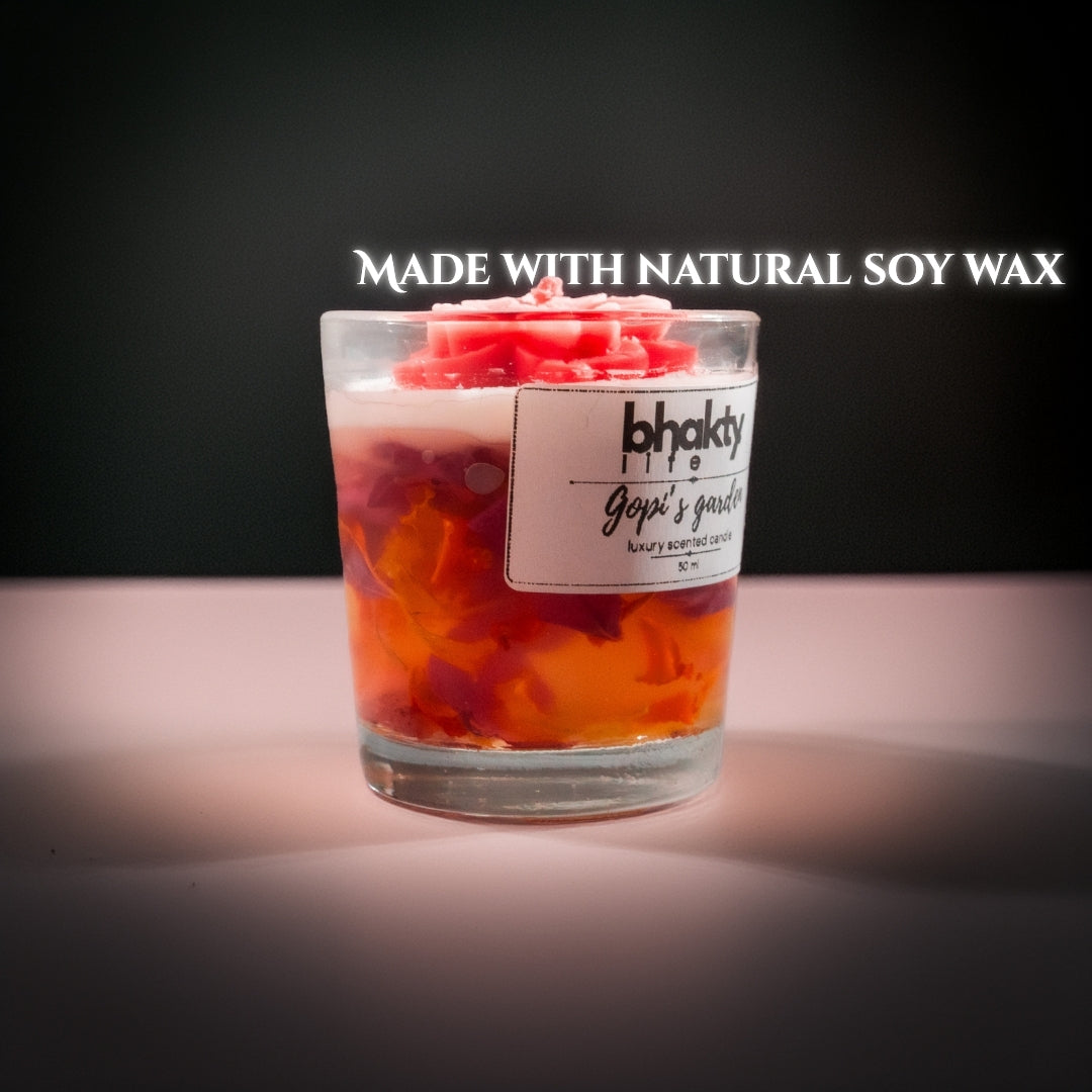 Gopi's Garden. Scented Candle