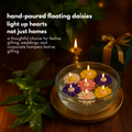 Divine Daisy Candle – Scented Handmade Candle for Diwali Décor